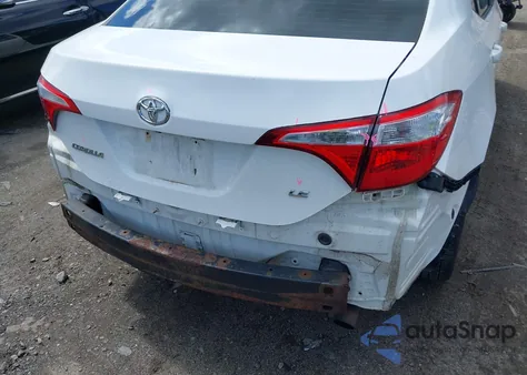 2014 Toyota Corolla Le из США, поврежденный, VIN 2T1BURHE4EC000873